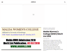 Tablet Screenshot of jobrule.com